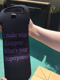 Design your own Single Wine or Champagne Bottle Carrier PERSONALIZED