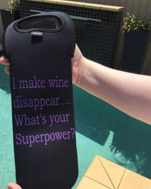 Design your own Single Wine or Champagne Bottle Carrier PERSONALIZED