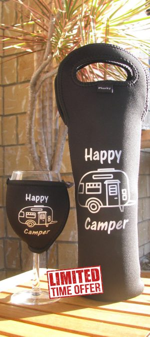 Happy Camper Glass Coolers (3 Sizes) - Image 2