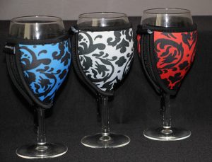 Pack of 3 Wine Glass Coolers (Standard)