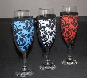 Pack of 3 Champagne Glass Coolers