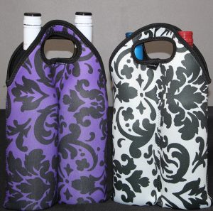 Pack of 2 Double Wine Bottle Carriers