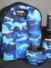 6 Pack Carrier, Stubby Can or Pre-mix Bottle Cooler and Stemless Cooler